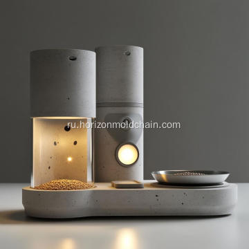 Автоматическая кормушка для домашних животных Пластиковая форма для кормушки для домашних животных